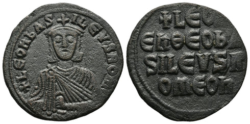 Ancient Byzantine coin of Leo VI the Wise - Constantinople mint
